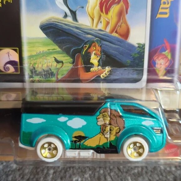 The Vanster Hot Wheels- Blue Disney The Lion King Edition Brand New - Picture 2 of 7